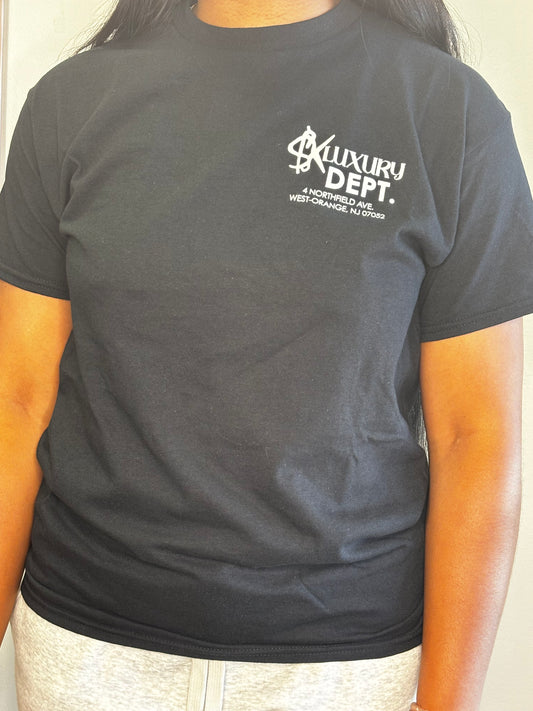 SK Luxury "LENGTH CHECK" T-shirt